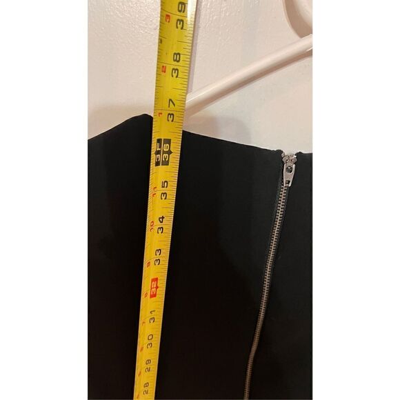 HELMUT LANG LITTLE BLACK DRESS BACK ZIP SIZE S - Picture 9 of 11